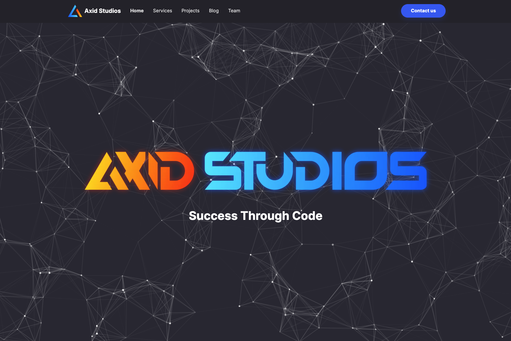 Axid Studios Website